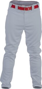 rawlings pro 150 series game/practice baseball pant | adult medium | grey| relaxed fit