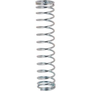 Prime-Line SP 9713 Compression Spring, Spring Steel Construction, Nickel-Plated Finish, 0.080 GA x 7/8 In. x 4 In. (2 Pack)