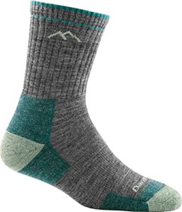 darn tough (style 1903) women's hiker hike/trek sock - slate, medium