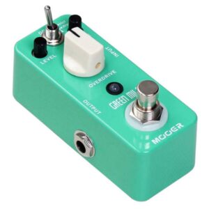 Mooer Green Mile, overdrive micro pedal,Sea Foam Green