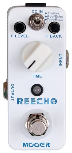 Mooer Reecho, digital delay pedal,White