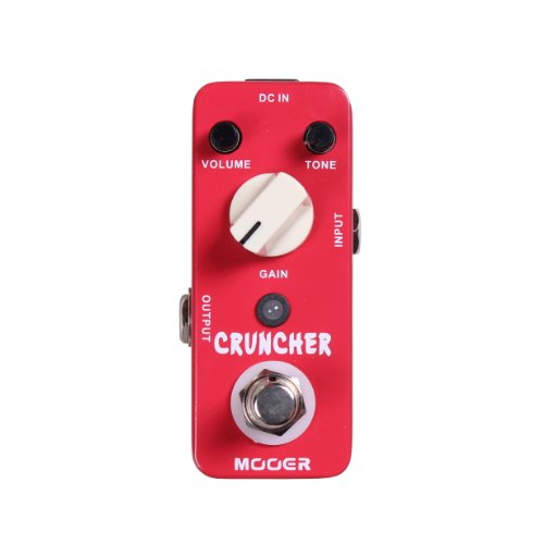 Mooer Cruncher, high gain distortion micro pedal