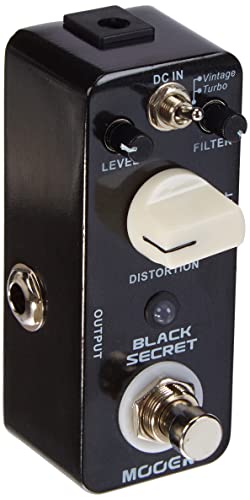 Mooer Black Secret, distortion micro pedal