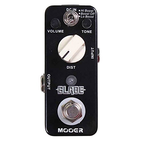 Mooer Blade, metal distortion micro pedal