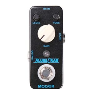 mooer blues crab, classic blues overdrive