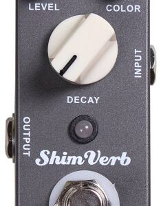 Mooer ShimVerb, digital reverb micro pedal