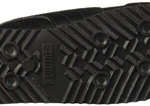 PUMA unisex child Roma Basic Sneaker, Black/Black, 9 Toddler US