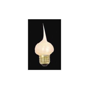 b&p lamp® standard base, small silicone tipped bulb, clear tip