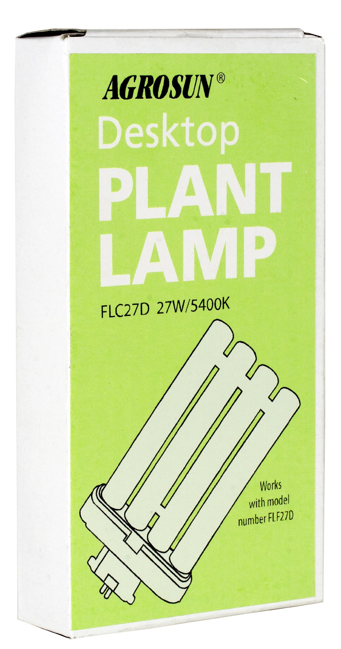 AgroBrite FLC27D Hydrofarm Replacement (Bulb) Desktop and Standing Lamps, 1 Count (Pack of 1)