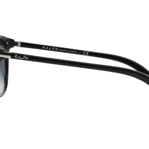 Ralph Sunglasses Black Frame, Grey Gradient Lenses, 57MM