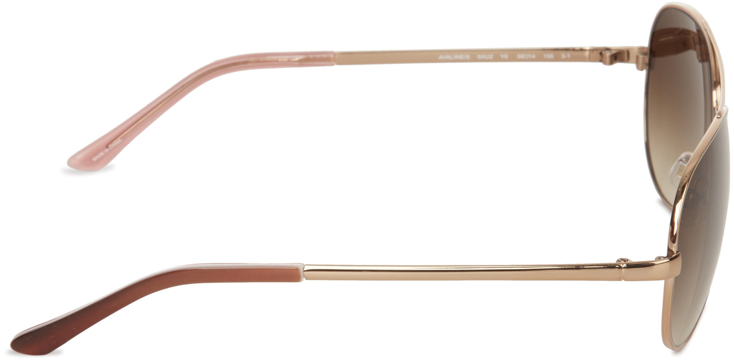 Kate Spade Avaline/S Sunglasses - 0AU2 Rose Gold (Y6 Brown Gradient Lens) - 58mm