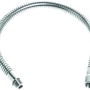 Performance Plus Flexible Gooseneck for Microphone or Light Stands 19", 5/8" 27 Thread, 19 inch-Chrome (PGN19)