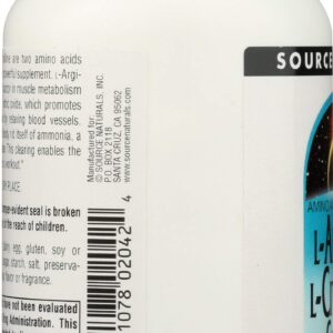 L Arginine L Citrulline Complex Source Naturals, Inc. 60 Tabs