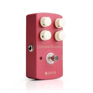 JOYO JF-39 Deluxe Crunch Distortion Guitar Effect Pedal - True Bypass, DC 9V and Battery Supported