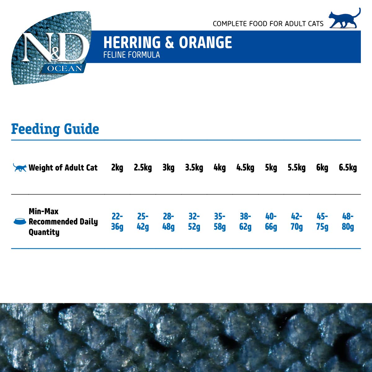 Farmina Natural And Delicious Wild Herring Grain-Free Formula Dry Cat Food (Packaging May Vary)