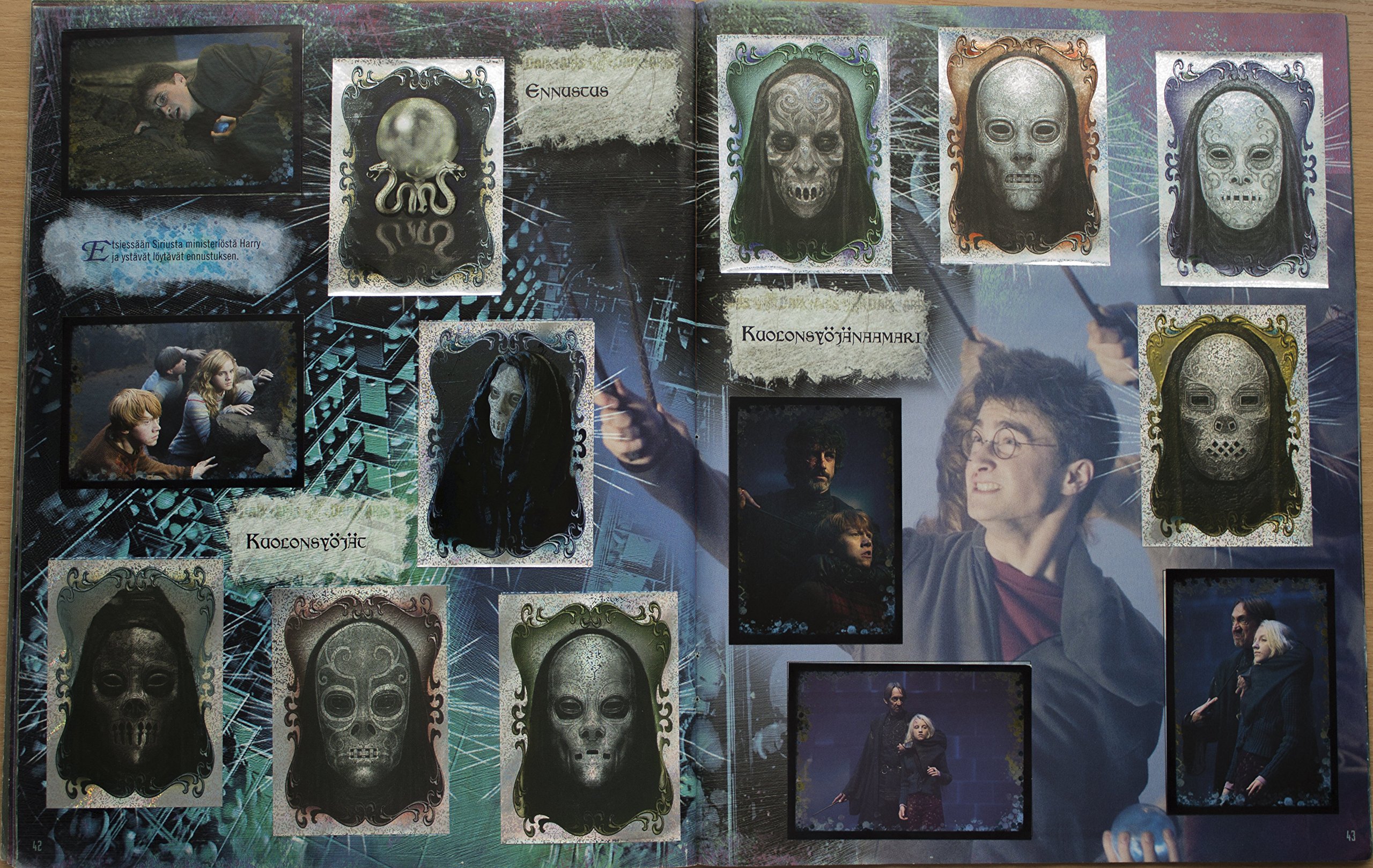 Harry Potter and The Order of The Phoenix. Sticker Album