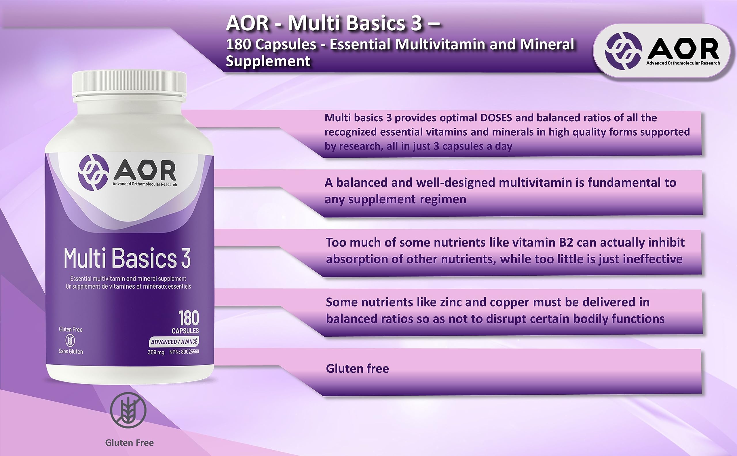 AOR Multi Basics-3, 180 CT