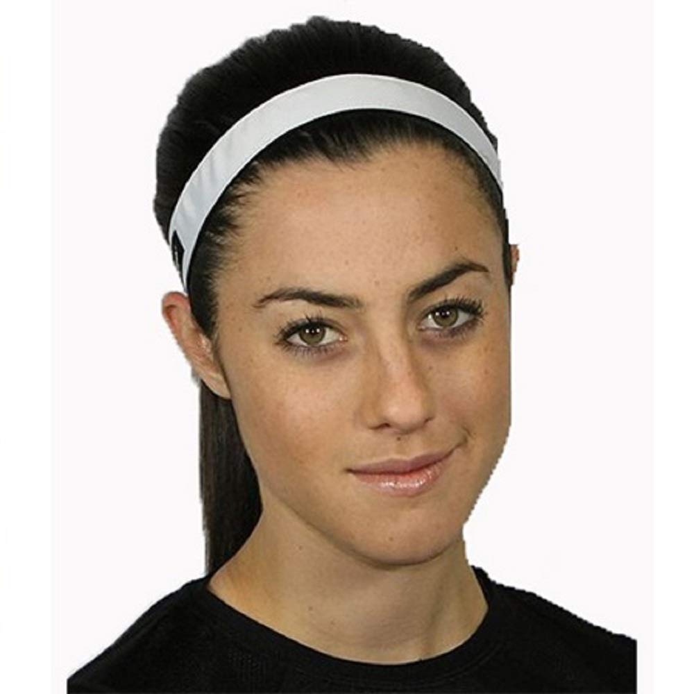 Halo Hairband Headband Sweatband Orange 1 inch wide