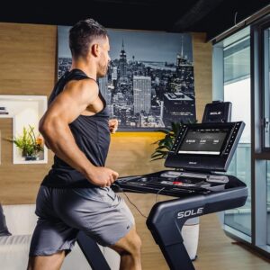 New 2023 Treadmill, Sole F85 Treadmill, Foldable Treadmills for Home Use, Bluetooth, Touch Screen, Treadmill Foldable, Treadmills for Home with Incline and Decline, Home Exercise Treadmill (Sole F85)