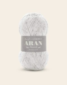 hayfield bonus aran tweed, stormcloud (931), 400g by sirdar