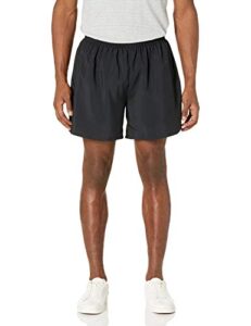 soffe men's infantry short, black, medium