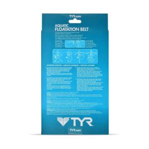 TYR Aquatic Foam Floatation Belt for Water Aerobics and Pool Exercise