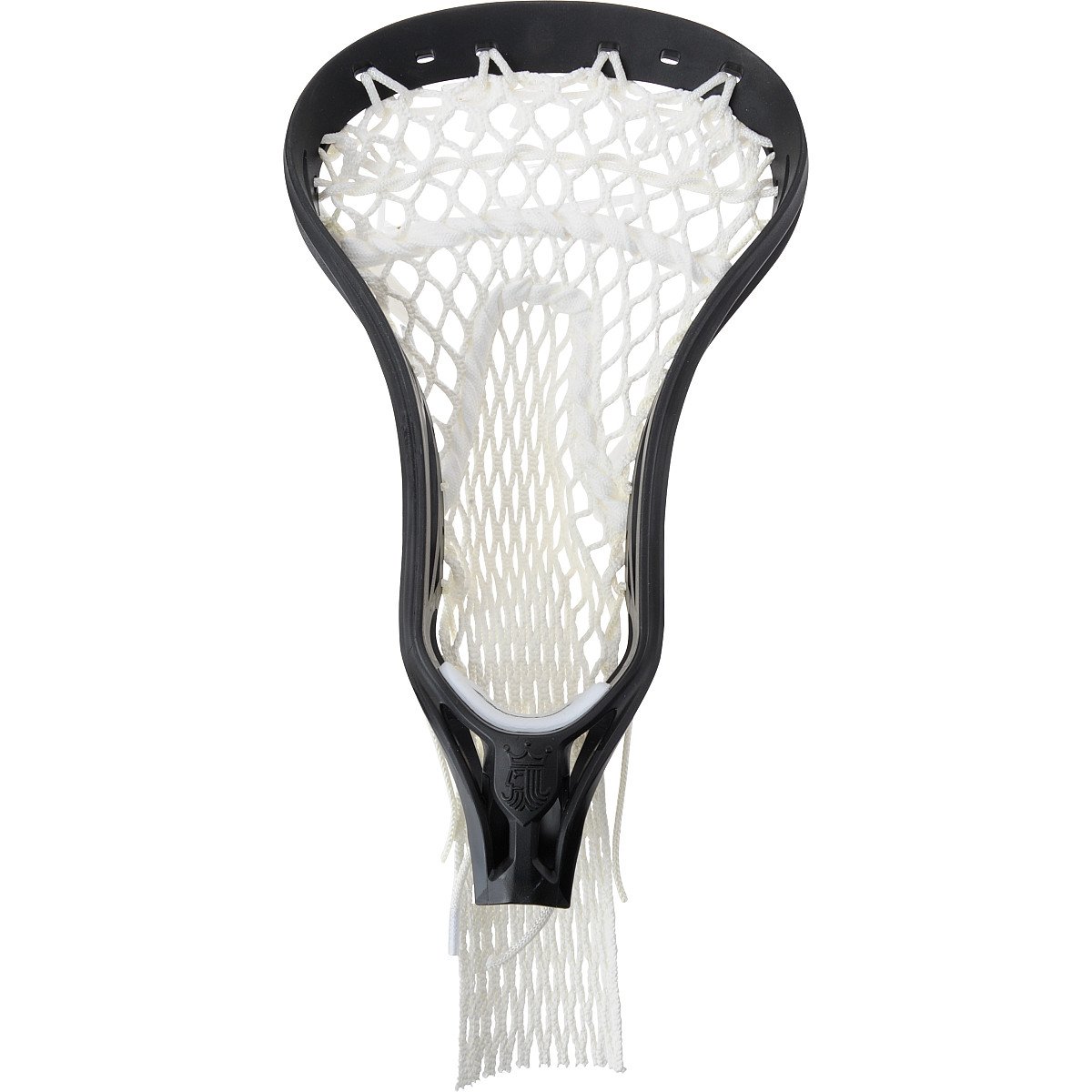 Brine Houdini Strung Lacrosse Head, Black, HS-Spec