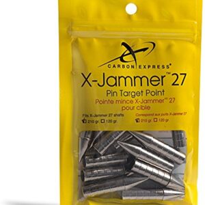 Carbon Express X-Jammer-27 Pro Pin Point, 210 Grain Weight, 12-Pack