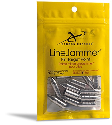 Carbon Express LineJammer Pro Pin Point, 100 Grain Weight, 12-Pack