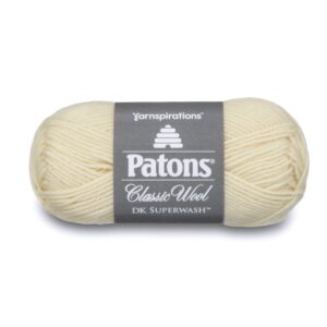 Patons Classic Wool DK Yarn, 1.75 oz, Aran, 1 Ball