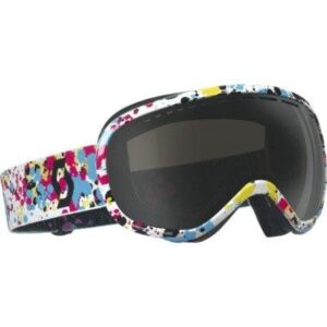 scott us off-grid ski goggles, speckle blue/pink, black chrome natural lens