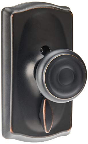 SCHLAGE FE595 CAM 716 16-211 10-063 Camelot by Georgian Keypad Knob with Flex Lock, Aged Bronze