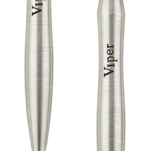 Viper by GLD Products Sinister 95% Tungsten Steel Tip Darts, 24 Grams,Silver,23-3809-24