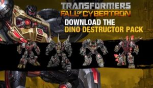 transformers: fall of cybertron dinobot destructor pack [online game code]