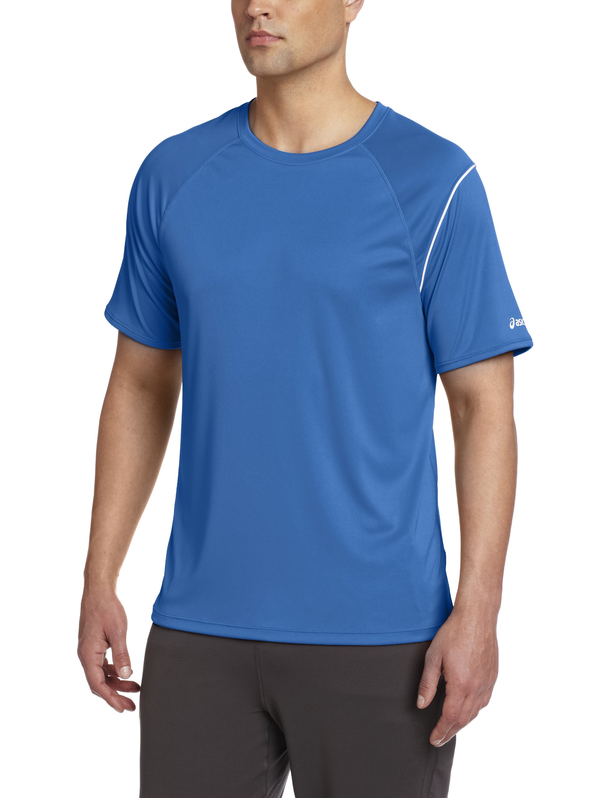 ASICS Men's Game Point Crew, Small, Electric