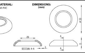 Kayak Paddle Drip Rings (Pair)