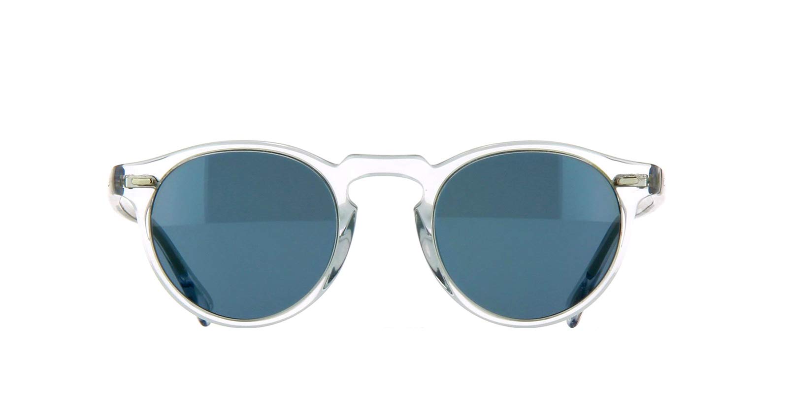 Oliver Peoples 5217-S Gregory Peck Sunglasses 1101/R8 Translucent Crystal Photochromic VFX Lenses