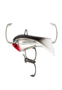 rapala snap rap hard bait lure, freshwater, size 06, 2 1/2" length, variable depth, chrome, package of 1