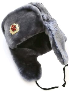 hat russian soviet army air force fur military ushanka gr size m