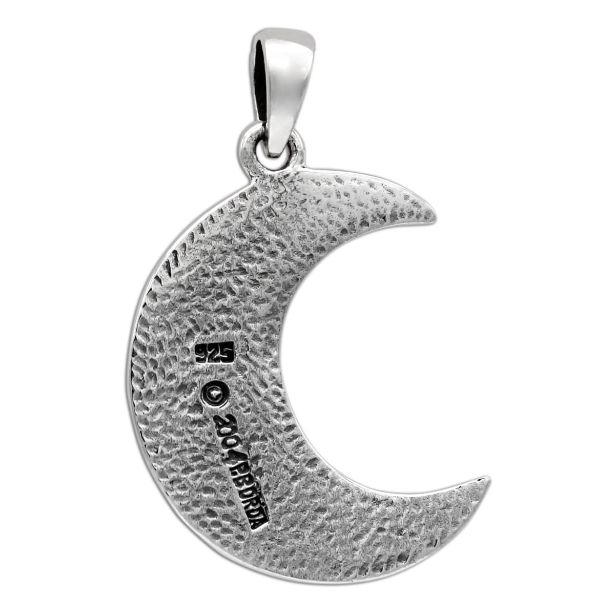 Dryad Design Artemis Moon Goddess Pendant - Sterling Silver Wiccan Pagan Jewelry