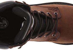 Georgia Boot Unisex-Adult Brookville 8' Work Boot-M Men BRN, Dark Brown, 10.5