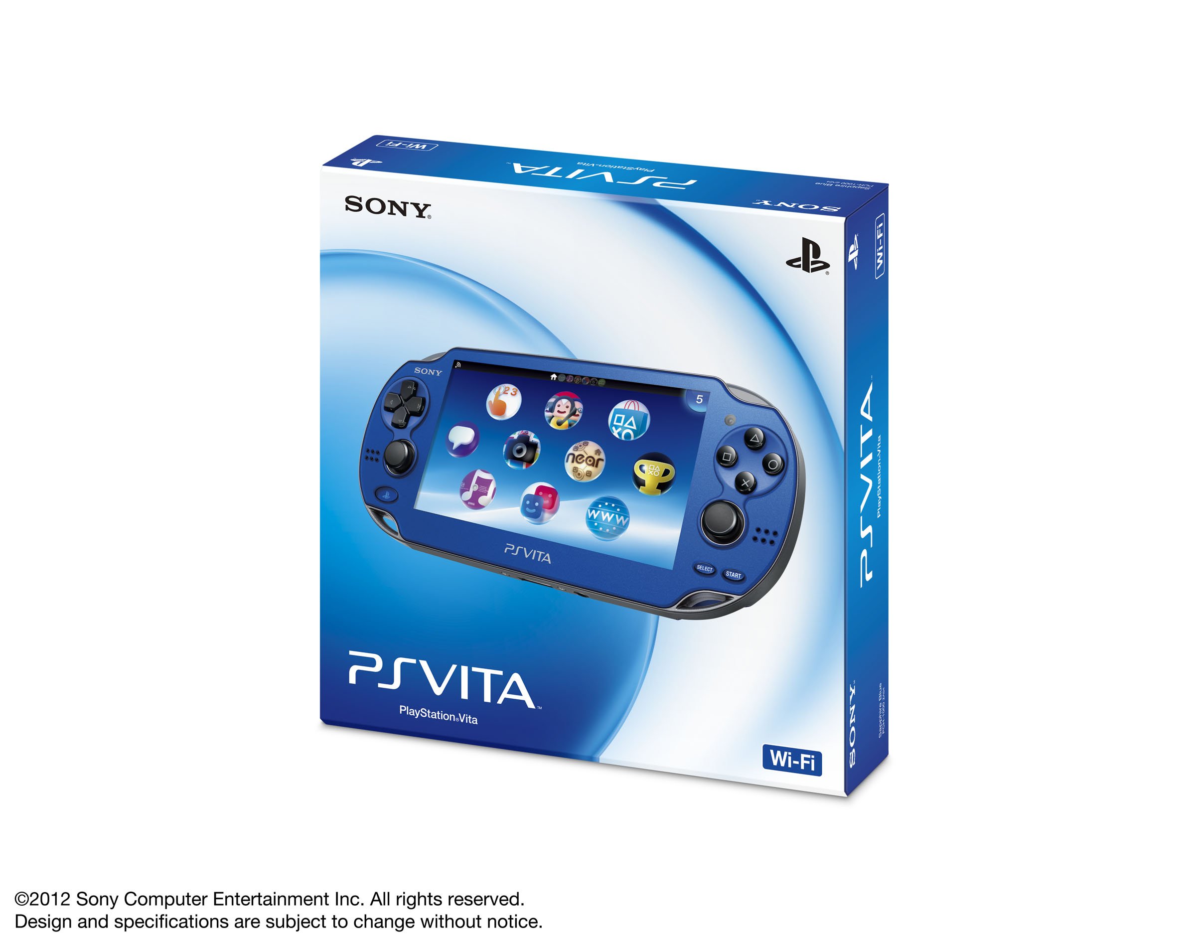 PlayStation Vita, WiFi Sapphire Blue, Japanese Version