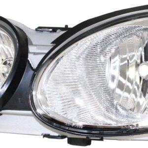 Evan Fischer Driver and Passenger Side Headlight Compatible with 2005-2007 Buick LaCrosse & 2005-2007 Allure - GM2518142, GM2519142