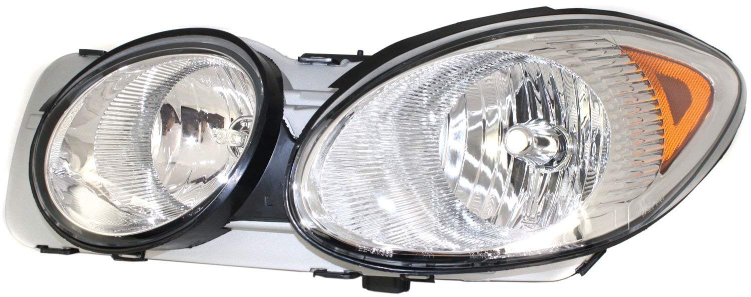 Evan Fischer Driver and Passenger Side Headlight Compatible with 2005-2007 Buick LaCrosse & 2005-2007 Allure - GM2518142, GM2519142