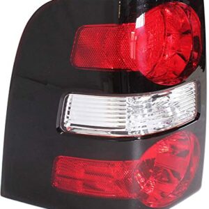 Evan Fischer Driver Side Tail Light Lens and Housing Compatible with 2006-2010 Ford Explorer