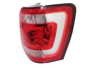 evan fischer passenger side tail light lens and housing compatible with 2008-2012 ford escape