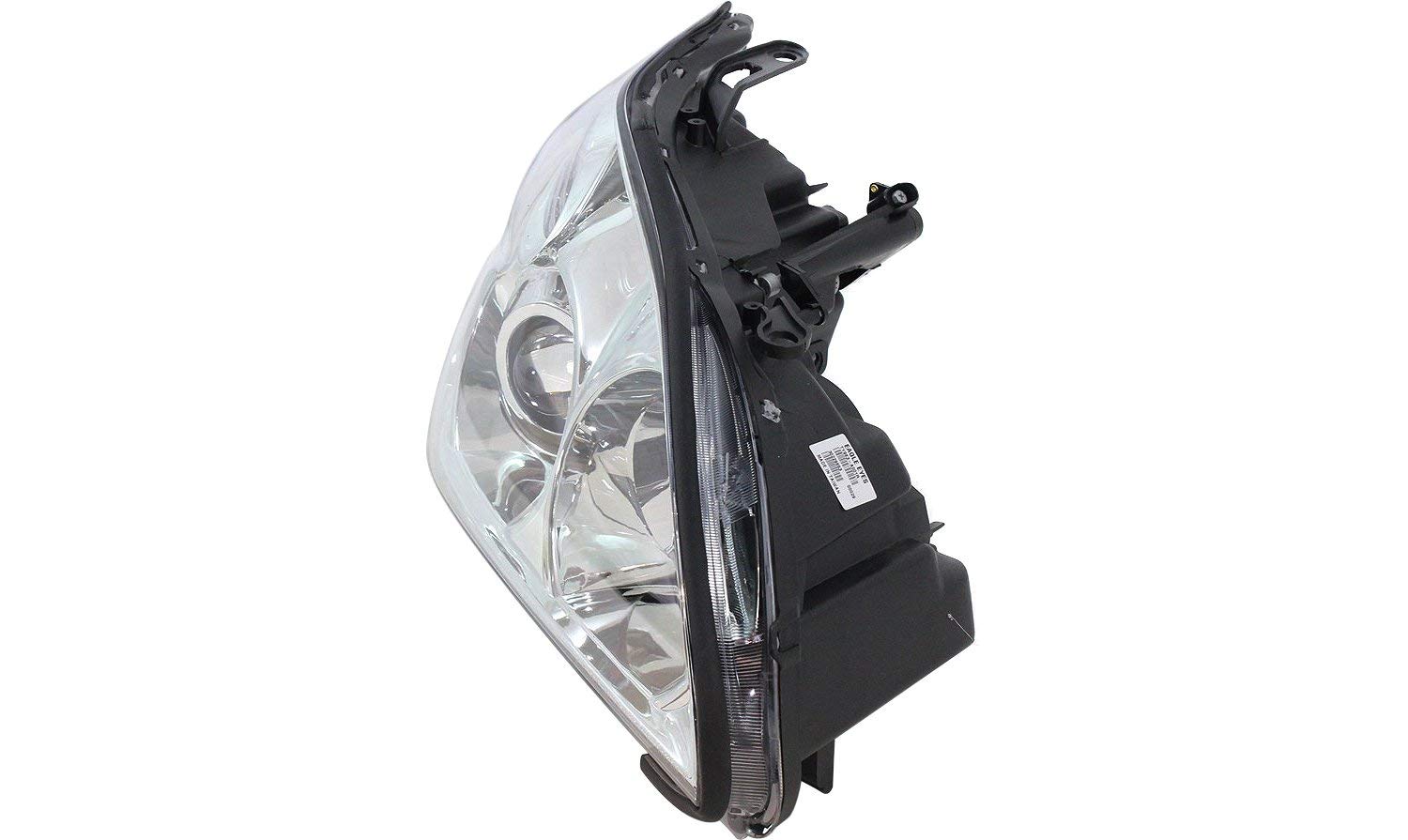 Evan Fischer Headlight Set Compatible with 2004-2006 Lexus RX330 Left Driver and Right Passenger Side