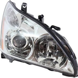 Evan Fischer Headlight Set Compatible with 2004-2006 Lexus RX330 Left Driver and Right Passenger Side