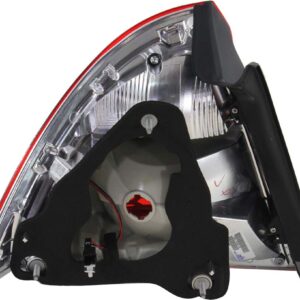 Evan Fischer Passenger Side Tail Light Compatible With 2010-2012 Ford Fusion Lens and Housing