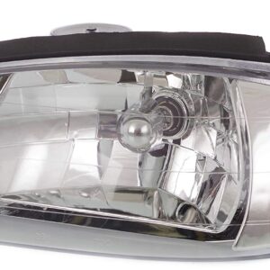 Evan Fischer Driver and Passenger Side Headlight Set of 2 Compatible with 1997-2002 Ford Escort, Fits 1997-1999 Mercury Tracer - FO2502137, FO2503137